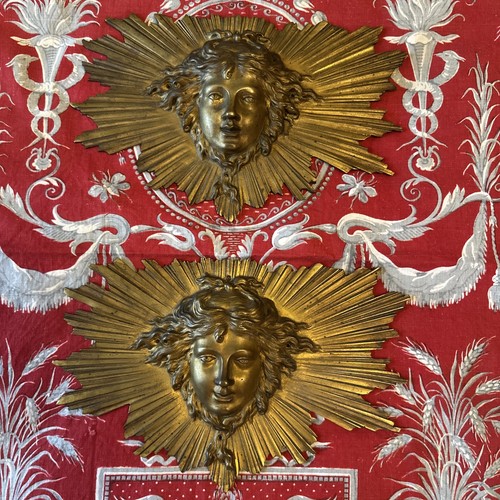 Antique louis xiv sun - antique,