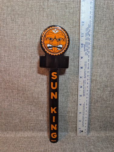 Sun king brewery porcelain tap - king,